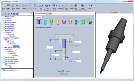 Gestionnaire d’outils dans VERICUT 7.4 a été repensé pour une utilisation plus simple et plus rapide pour les utilisateurs, grâce au nouveau design. Gestionnaire d’outils dans VERICUT 7.4 a été repensé pour une utilisation plus simple et plus rapide pour les utilisateurs, grâce au nouveau design.